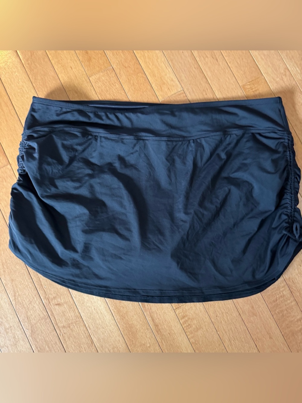 LANDS’ END Size 22W Black Swimsuit Swim Skirt Bottom